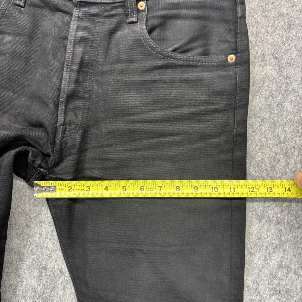 Levi's Premium 501 '93 Jeans Men's 32 x 32 Black Button Fly Straight Americana